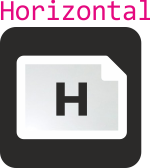 Horizontal